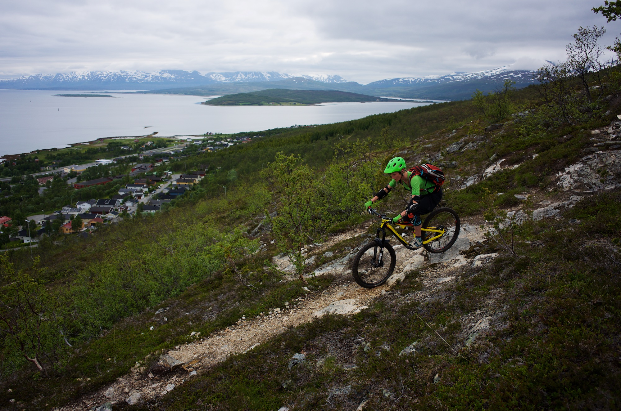 From the white rocks and loose gravel on Little Finale (yea, I came up with that name)