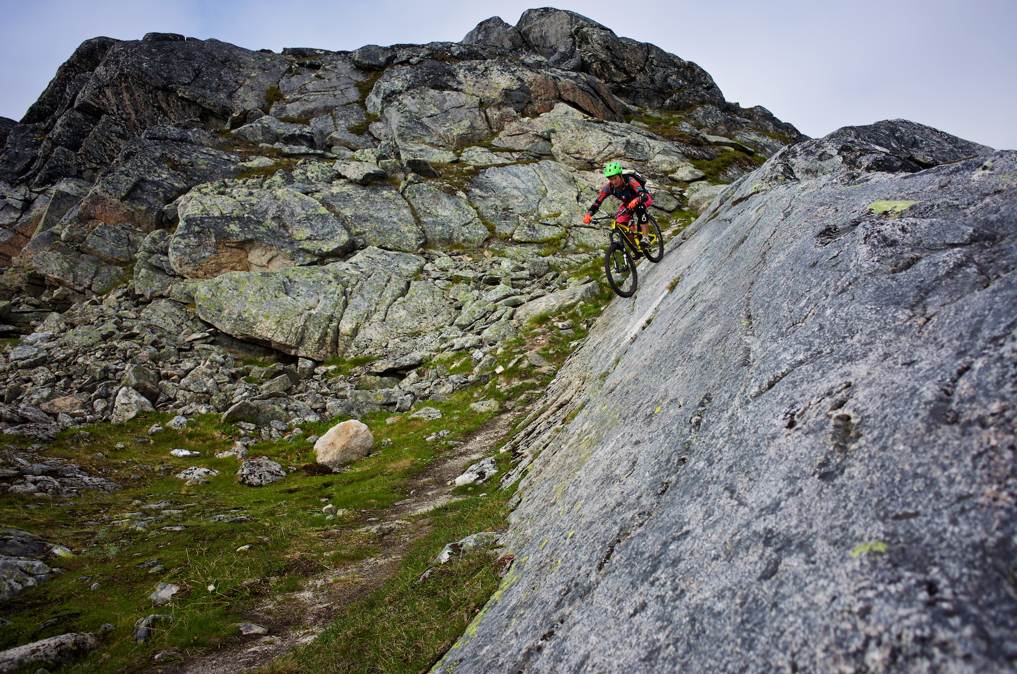 A few cool features such as this super grippy granite slab are fun to navigate