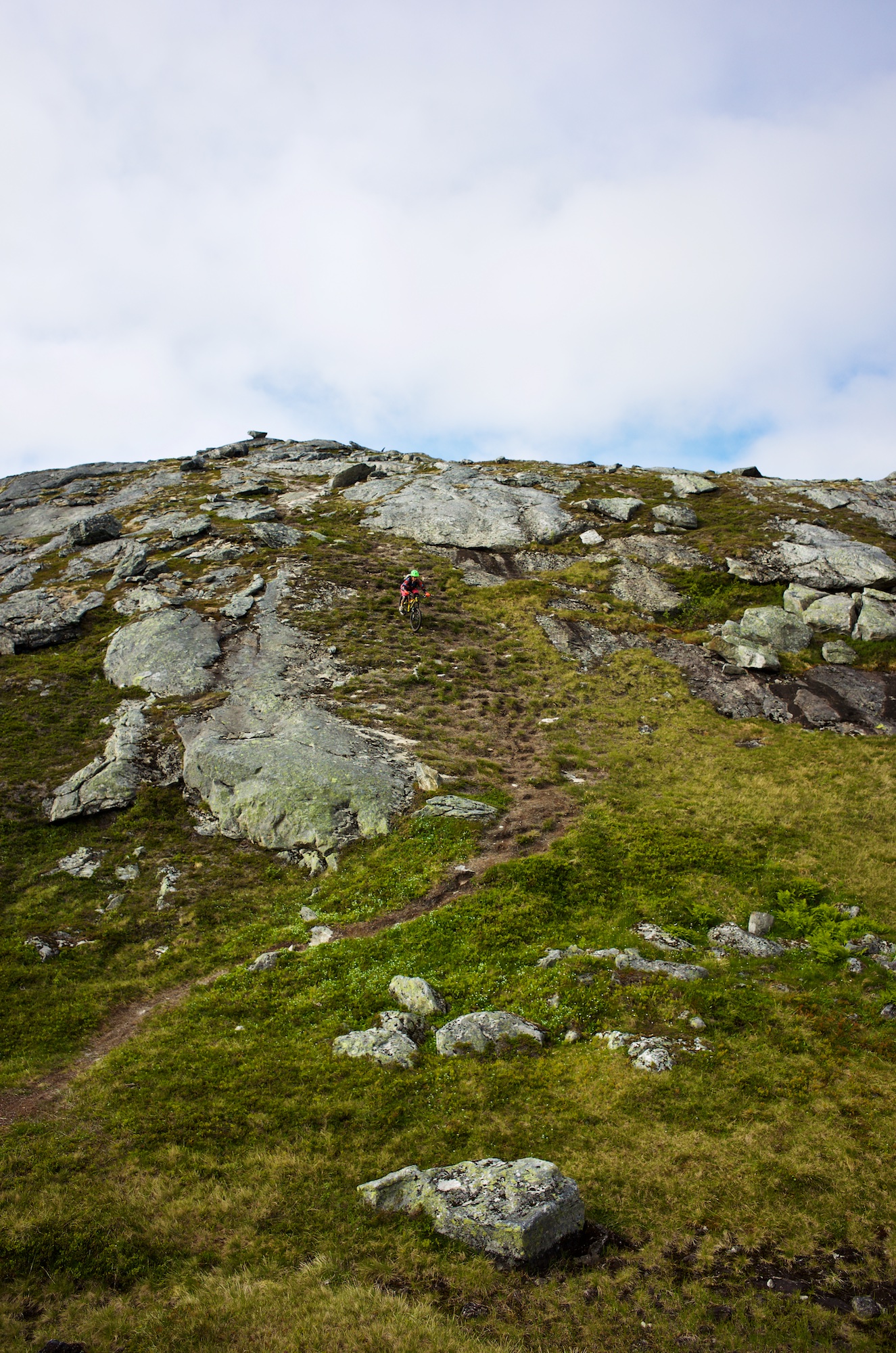 There were still a few steep sections, but with good lines of sight and gentle exits they merely spiced things up.