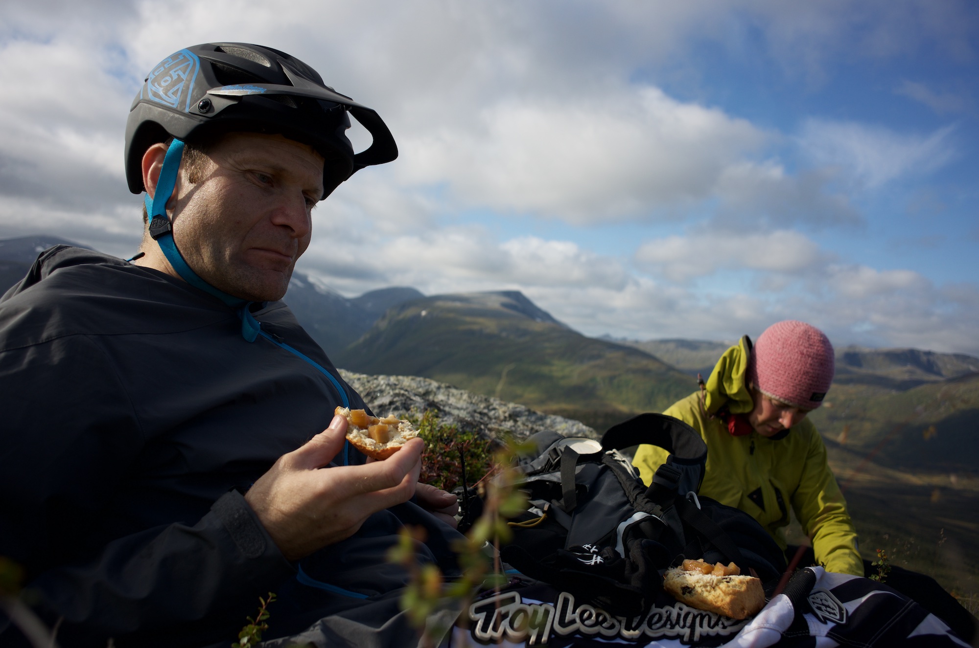 ...and it works a treat! Probably my best summit snack this season.