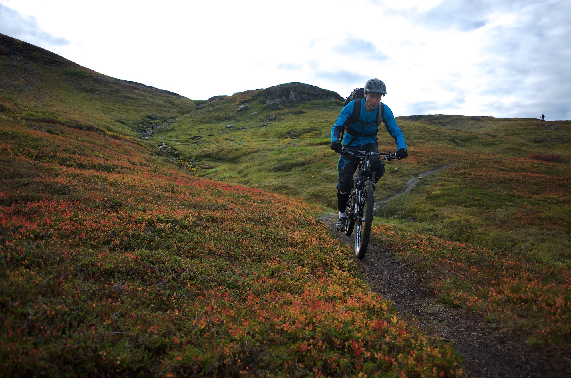 A number of small river crossings add some spice to the flow on the plateau.