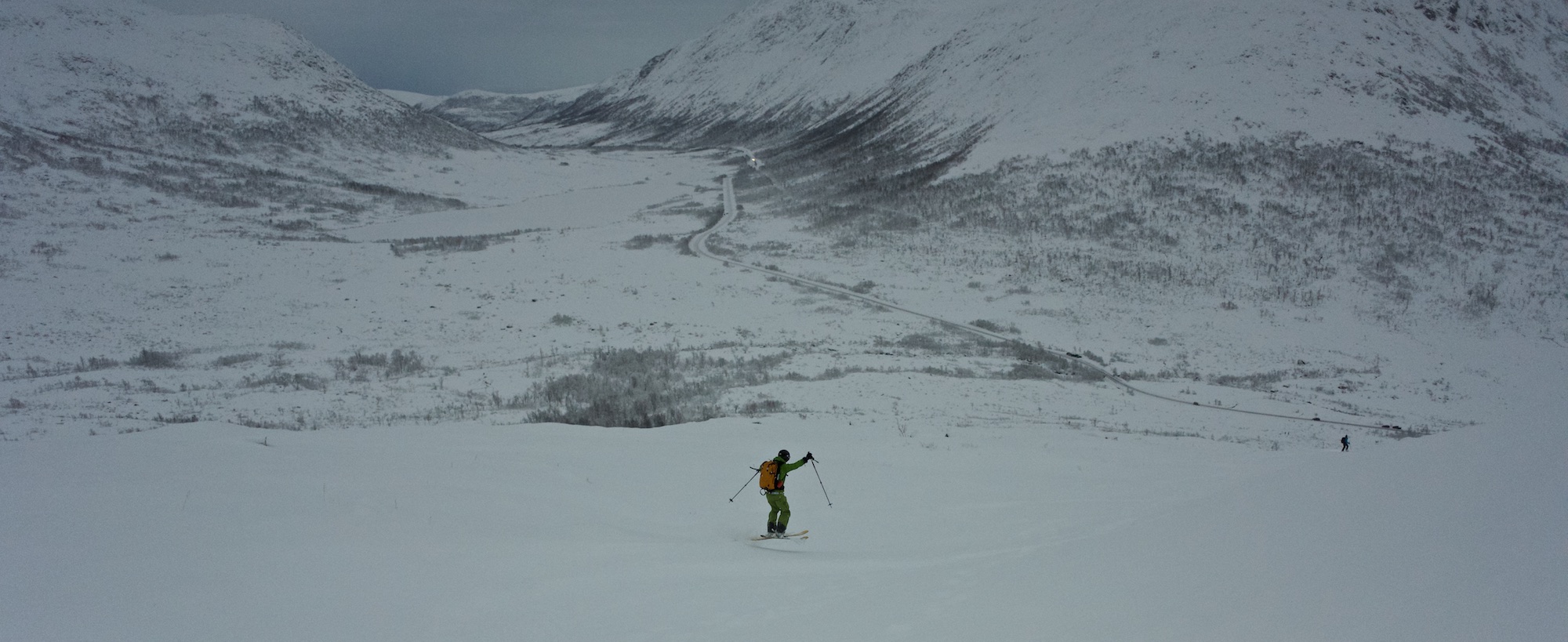 Just a good day on the hill, that's all. Polar night is not all bad.